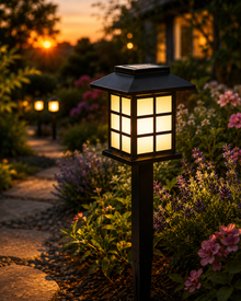 Lanterne solaire japonaise