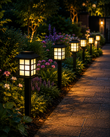 Lanterne solaire japonaise