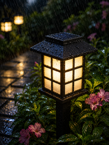 Lanterne solaire japonaise