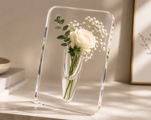 Transparent Frame Vase