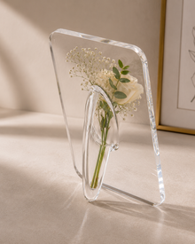 Transparent Frame Vase